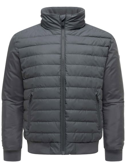 Stone Harbour heren winterjas Eliaam in materiaalmix