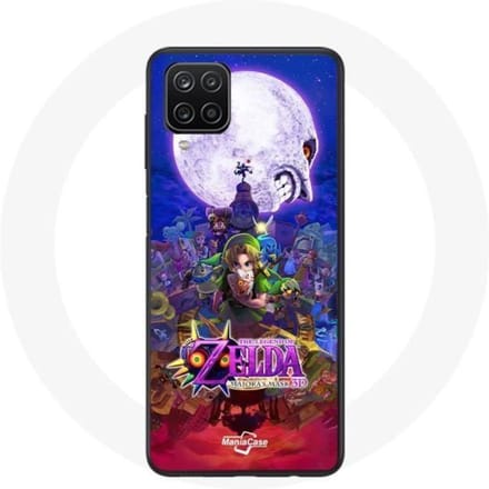 Samsung Galaxy A12 hoesje Zelda Majora's Masker 3D
