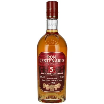 Ron Centenario 5 AÑEJO SELECTO Rum 40% Vol. 0,7l