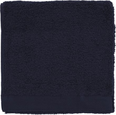 Södahl organic Comfort Handdoek 40 x 60 cm Navy blue