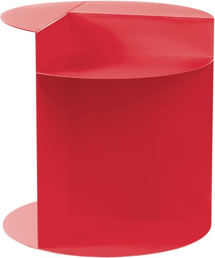 TAGGART - Bijzettafel - Rood - IJzer