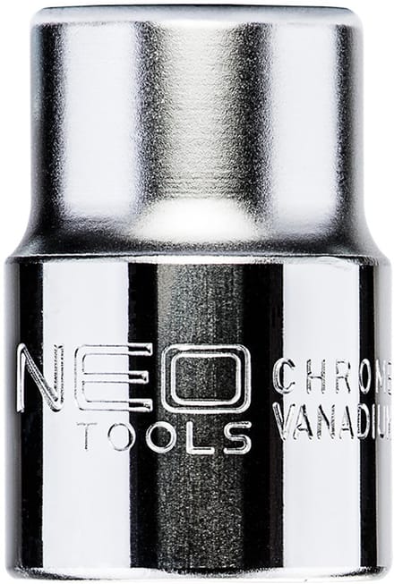 Neo - Dopsleuteldop - 19 mm - 3/4" - Chroom-Vanadium Staal