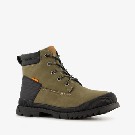 Blue Box jongens veterboots groen - Maat 33