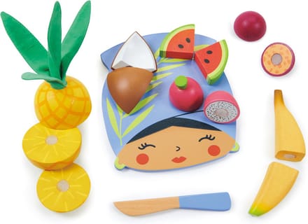 Tender leaf toys snijplankje tropisch fruit
