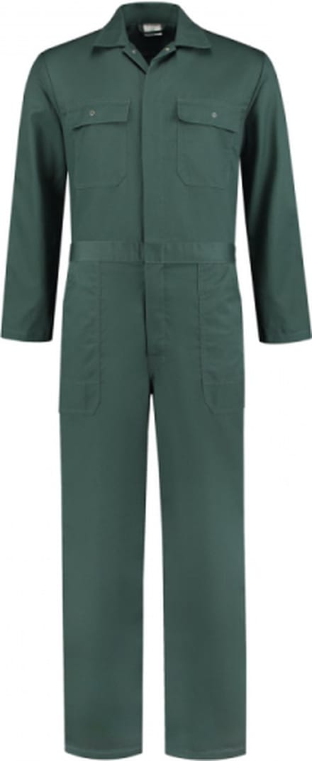 Overall polyester/katoen flessengroen maat 59