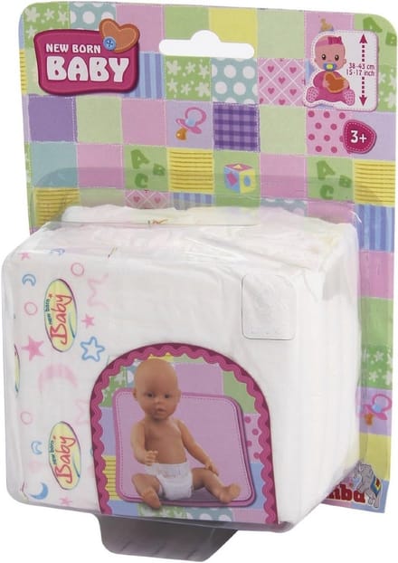 Luiers voor Poppen van 30 tot 43 cm - Set van 5