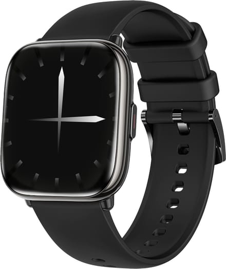Xssive SW9 Smartwatch Gitzwart - HD AMOLED Display - Hartslagmeter - Bloedzuurstofmeter - Bluetooth 5.3 - Waterdicht IP67