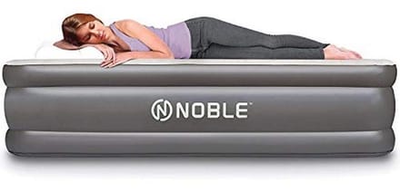 Comfortabel Queen Size Luchtmatras met Ingebouwde Pomp en Verhoogd Ontwerp