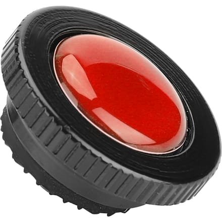 Mini ronde snelkoppelingsplaat van aluminiumlegering voor het Manfrotto Compact Action-statief (Rood) red