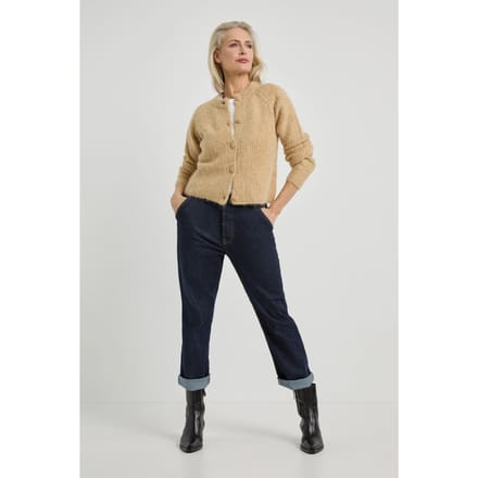 Josephine & Co Abigail Cardigan Camel Taglia: XL | Maglioni a maglia Outlet | Donna | Marrone