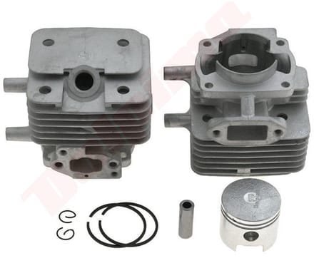 Cilinder met zuiger passend op Chinese machine 39,8mm Tanaka