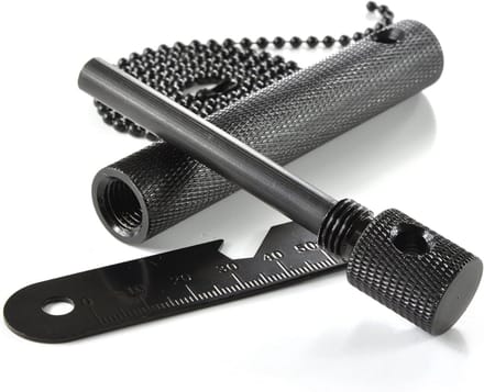 SVN® Fire kit - Firesteel - Vuurmaker - Zilver - ‎12cm x 2cm x 2cm