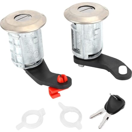 Cylindre de serrure de porte gauche droite avec 2 clés 7701470944 pour Renault Master 1998-2016 white
