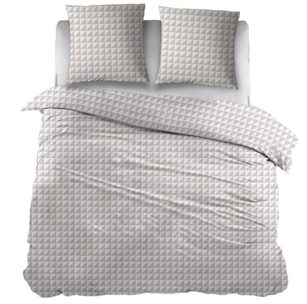 Snoozing Chanel Dekbedovertrek - Extra breed - 260x200/220 cm - Beige