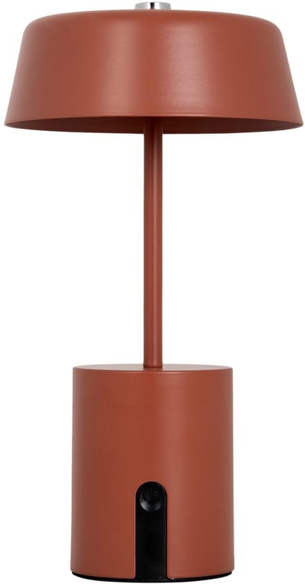 Leitmotiv Tafellamp Elemental - Donkerrood - Ø12cm - Modern