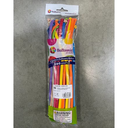 Modelleer Ballonnen - 50 stuks - Assortiment 260 Latex Ballonnen