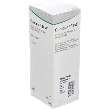 Combur 10 Test Strips 100 04510062171