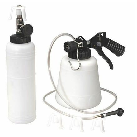 Remontluchter handbediend - 1 liter met opvangfles - Rem ontluchting set - SATRA