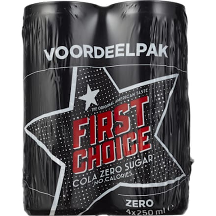 Cola zero sugar