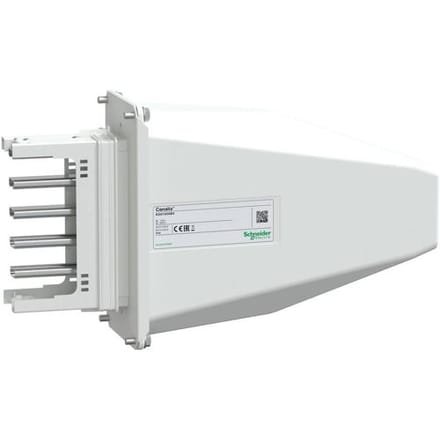 Schneider Electric KSA100AB4 KSA eindvoeding, 100A, links- + rechts montage Eindvoeding Wit 1 stuk(s)
