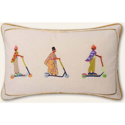 Oilily Kussenhoes Maharadja 60*40- maatOne size Turtle Dove
