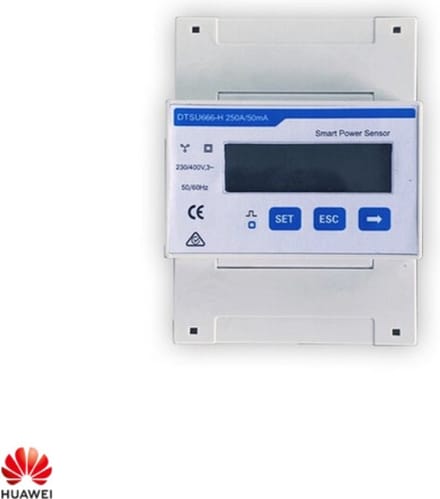 Huawei Smart Power Sensor DTSU666-H | 3 fase 250A met 3x ct klemmen