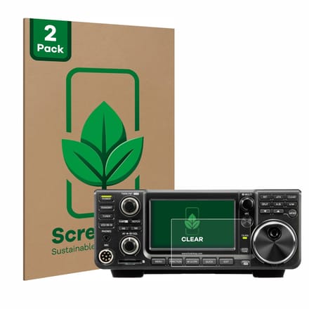 2 Stuks Screenprotector voor Icom IC-7300 - Hoogwaardige Beschermfolie transparant
