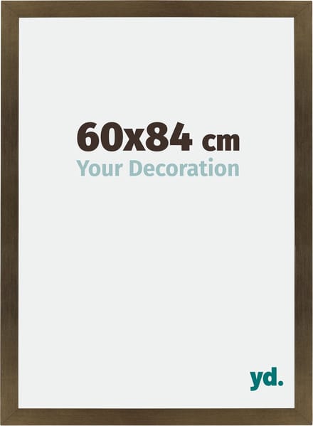 Your Decoration - Fotolijst 60x84 cm - MDF - Brons Decor - Mura