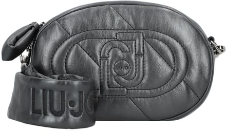 LIU JO Schoudertas Felce Crossover Bag Antracite Met. Antraciet