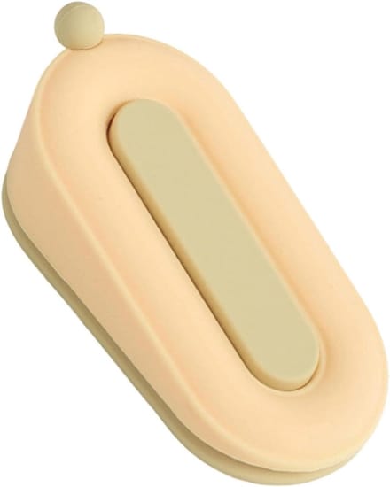 Deurstopper - Deurhouder - Stil Huis - Zachte Buffer - 5 x 5 x 10 cm - Geel