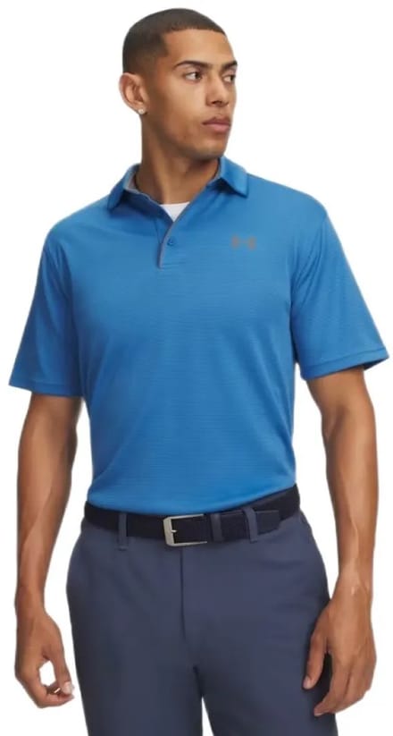 Under Armour Tech Korte Mouw Poloshirt Blauw M / Regular Man
