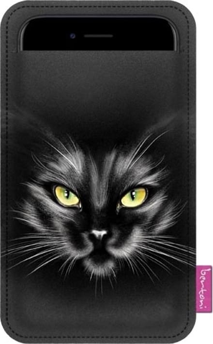 Bertoni - Hoesje voor mobiele telefoon - Nero design - Zwart