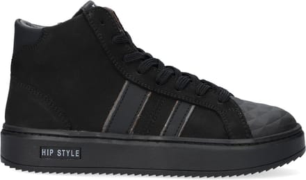 Hip H1943 Hoge sneakers - Jongens - Zwart - Maat 30