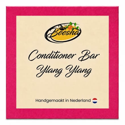 Beesha - Conditioner Bar Ylang Ylang - Vegan - Sulfaatvrij - Parabeenvrij - CG Proof