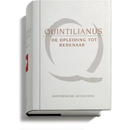 De Opleiding Tot Redenaar - Filosofie & Retorica - Quintilianus