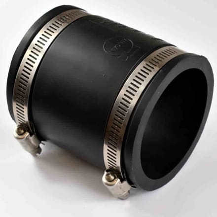 Flexibele buiskoppeling 50mm - Buisverbinder zonder lijmen