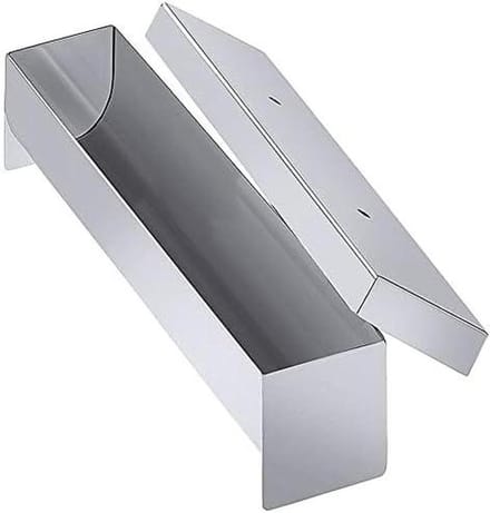 Pastetvorm met deksel - Bakblik - Brood bakken - Zware kwaliteit - 275 cm - Zilverkleurig