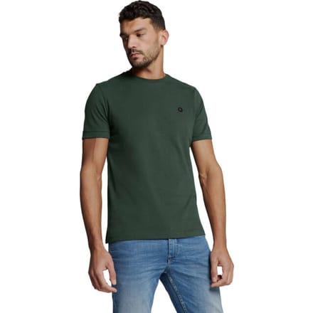 No Excess T-shirt Crewneck Peached Dark Steel Maat: XL | Basic T-Shirts Outlet | Heren | Groen