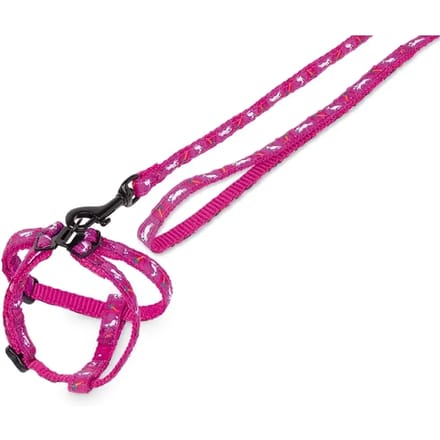 Nylon knaagdierharnas met riem Nobby Pet Carrot