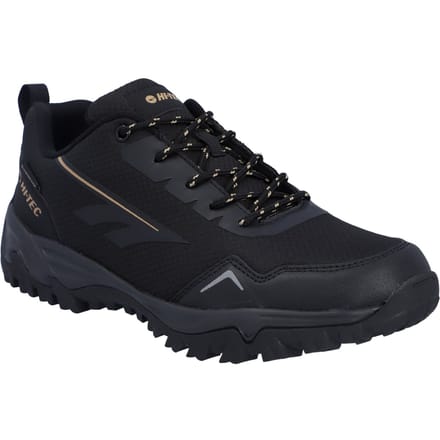 Hi-Tec JAGUAR SPORT WP Heren Wandelschoenen Van Polyester In Het Zwart/duinzand