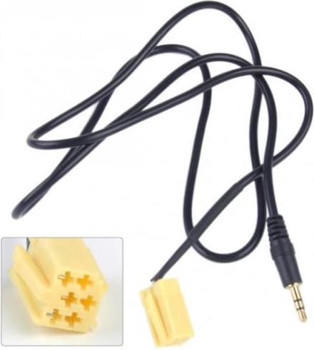 Auto Interface Aux-in audio kabel Alfa Romeo Fiat Peugeot Citroen