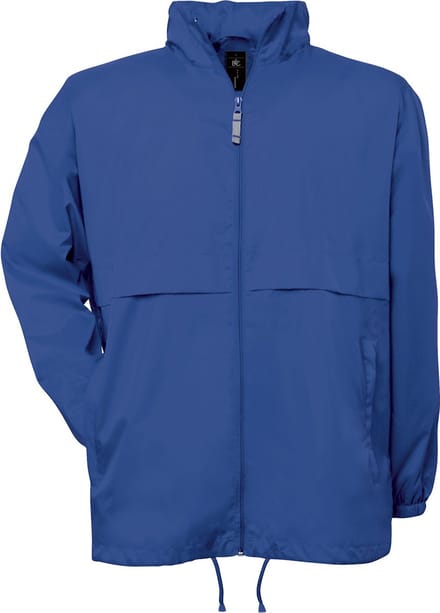 Windjas 'Air Men Windbreaker' B&C Collectie maat S Kobaltblauw