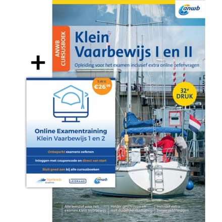 Anwb Cursusboek Klein Vaarbewijs I En Ii Inclusief Online Examentraining - Eelco Piena