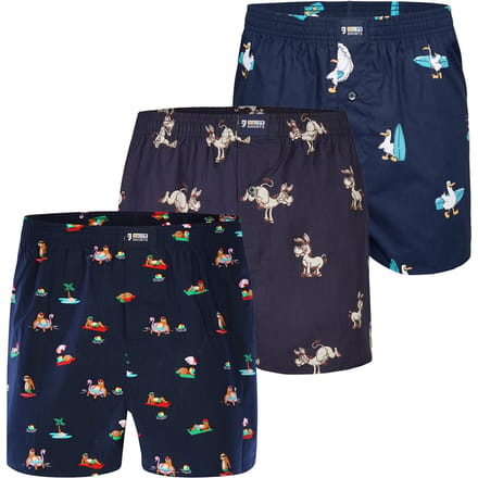 Happy Shorts Mannen Bokser Motive
