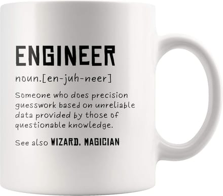 Grappige Mok voor Ingenieurs - Perfecte Cadeaus voor Studenten en Professionals