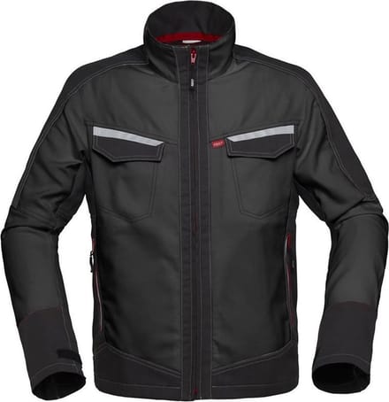 Havep Korte Jas Vest Attitude Zwart/charcoal Grijs Mt. L
