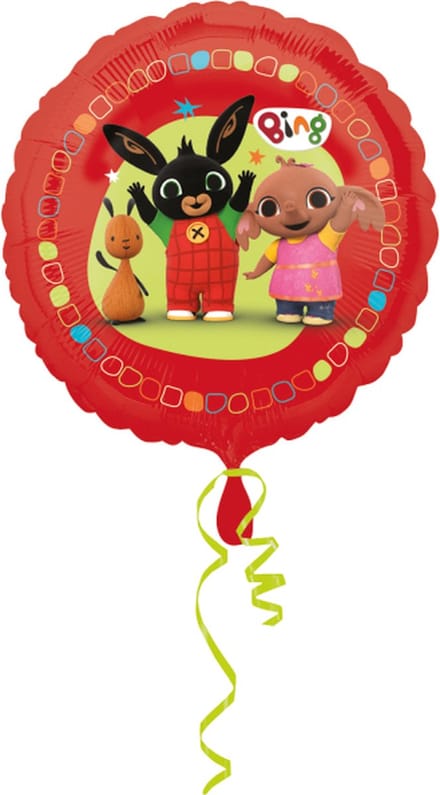 Bing het konijn - Folieballon - Helium ballon - 43cm - Leeg - 1 stuks