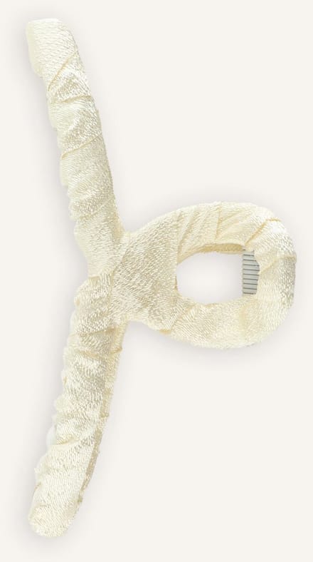Becksondergaard Wavey Celabrina Hair Claw Haaraccessoires Dames - Creme - Maat ONESIZE