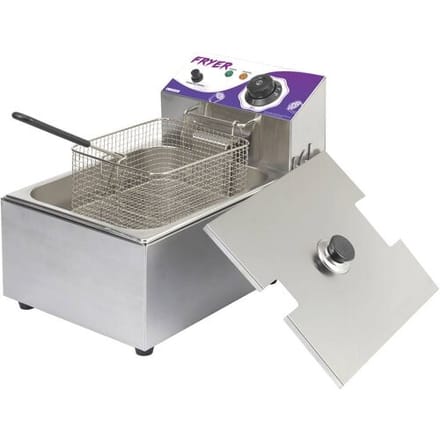 6 l Frituurpan 6 l Controlelampje RVS