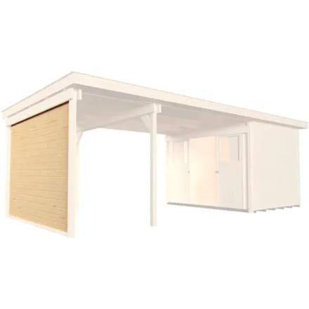Weka Zijwand 235cm Eiken Licht